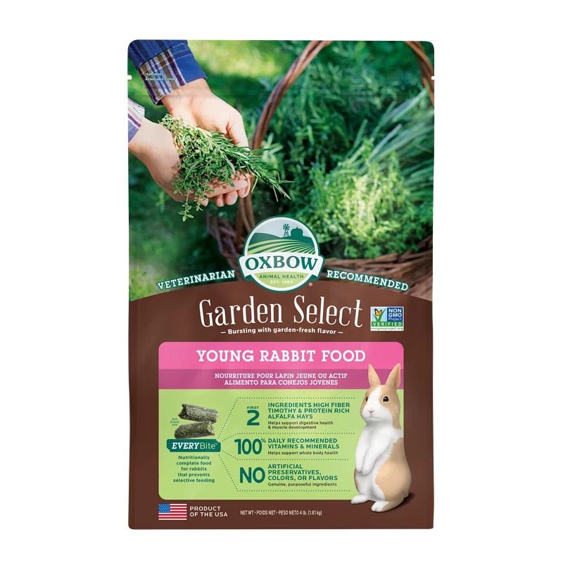 Oxbow GS 幼兔主糧 - 4lb Garden Select Young Rabbit Food - 肥肥寵物用品FatFatPetShop