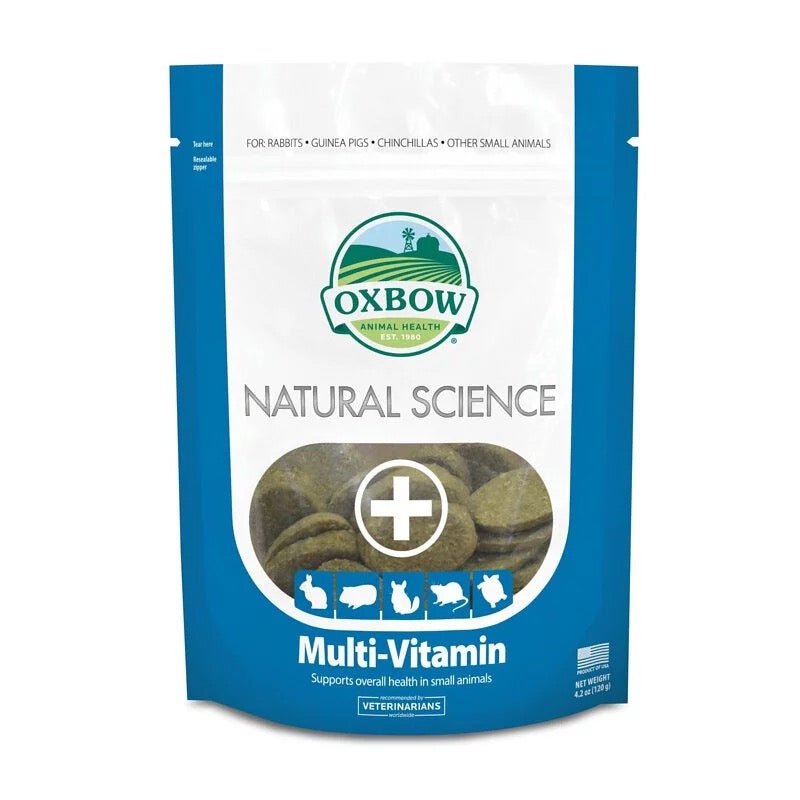 Oxbow NS 多種維他命保健補充劑 - 60片 120g - 肥肥寵物用品FatFatPetShop
