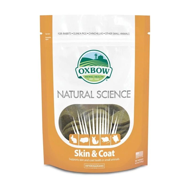 Oxbow NS 小寵皮毛保健補充劑 - 60片 120g - 肥肥寵物用品FatFatPetShop