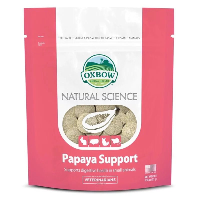 Oxbow NS 木瓜酵素補充品 60粒 木瓜丸 排毛丸 - 肥肥寵物用品FatFatPetShop
