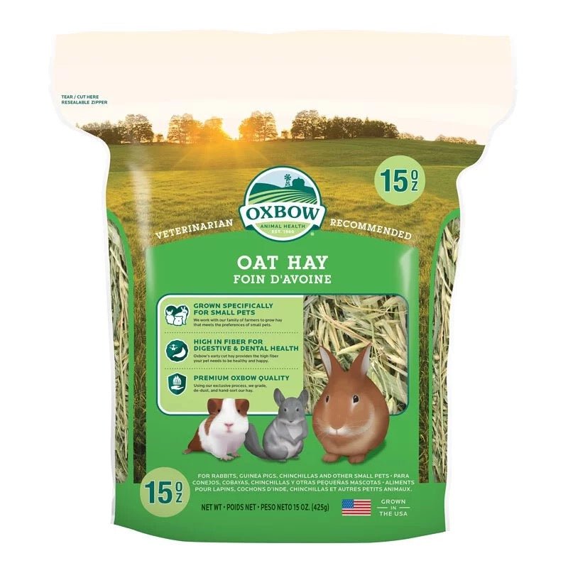Oxbow 燕麥草 Oat Hay - 15oz - 肥肥寵物用品FatFatPetShop