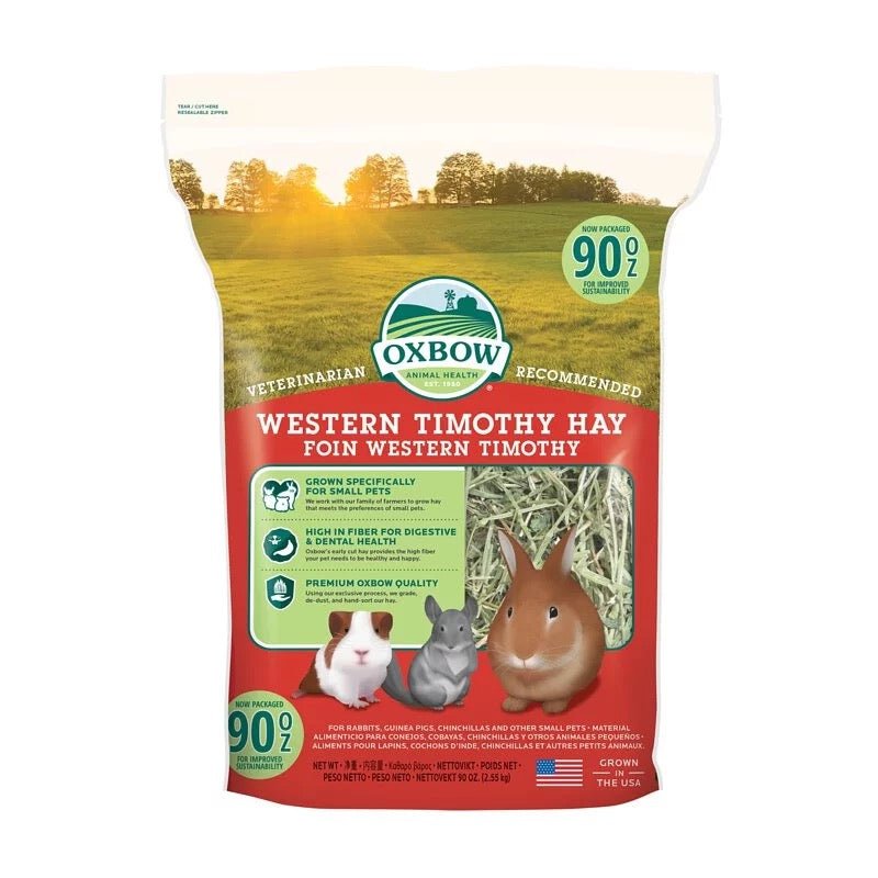 Oxbow 提摩西初割牧草 Western Timothy Hay - 90oz - 肥肥寵物用品FatFatPetShop