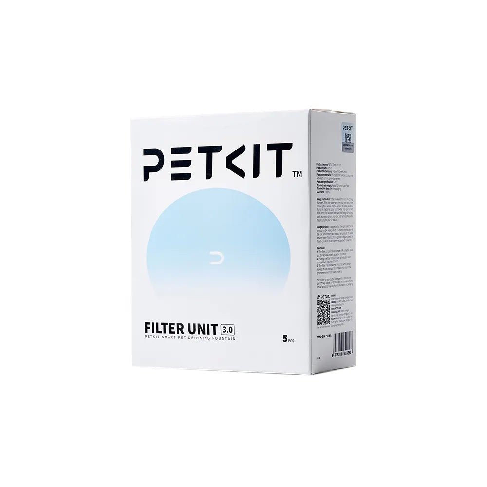 Petkit Eversweet Filter Unit 3.0 三重過濾芯 (5片替換裝) - 肥肥寵物用品FatFatPetShop