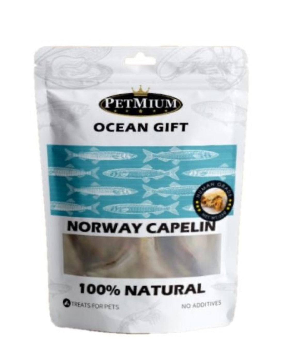 Petmium 全天然凍乾挪威多春魚 35g - 肥肥寵物用品FatFatPetShop