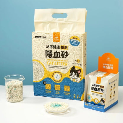 汪喵星球 泌尿健康檢測隱血砂 - FatFatPetShop 肥肥寵物用品 ψ(｀∇´)ψ