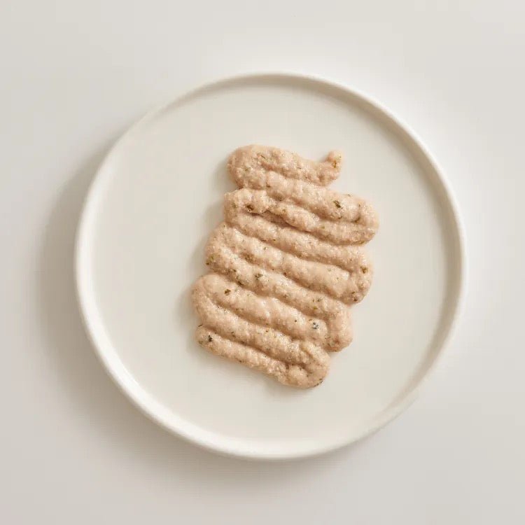 Push! 噗滋包 - 雙魚味(三文魚＋吞拿魚)－365營養滿分主食肉泥 110G - 肥肥寵物用品FatFatPetShop