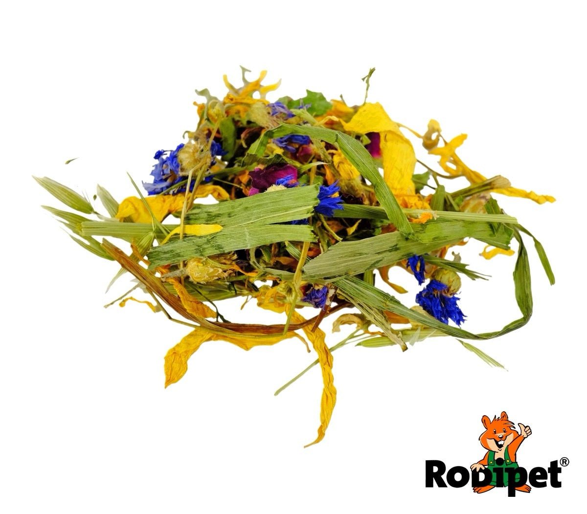 Rodipet®純天然有機寶藏花草甸 130G(可作花草墊料) - 肥肥寵物用品FatFatPetShop