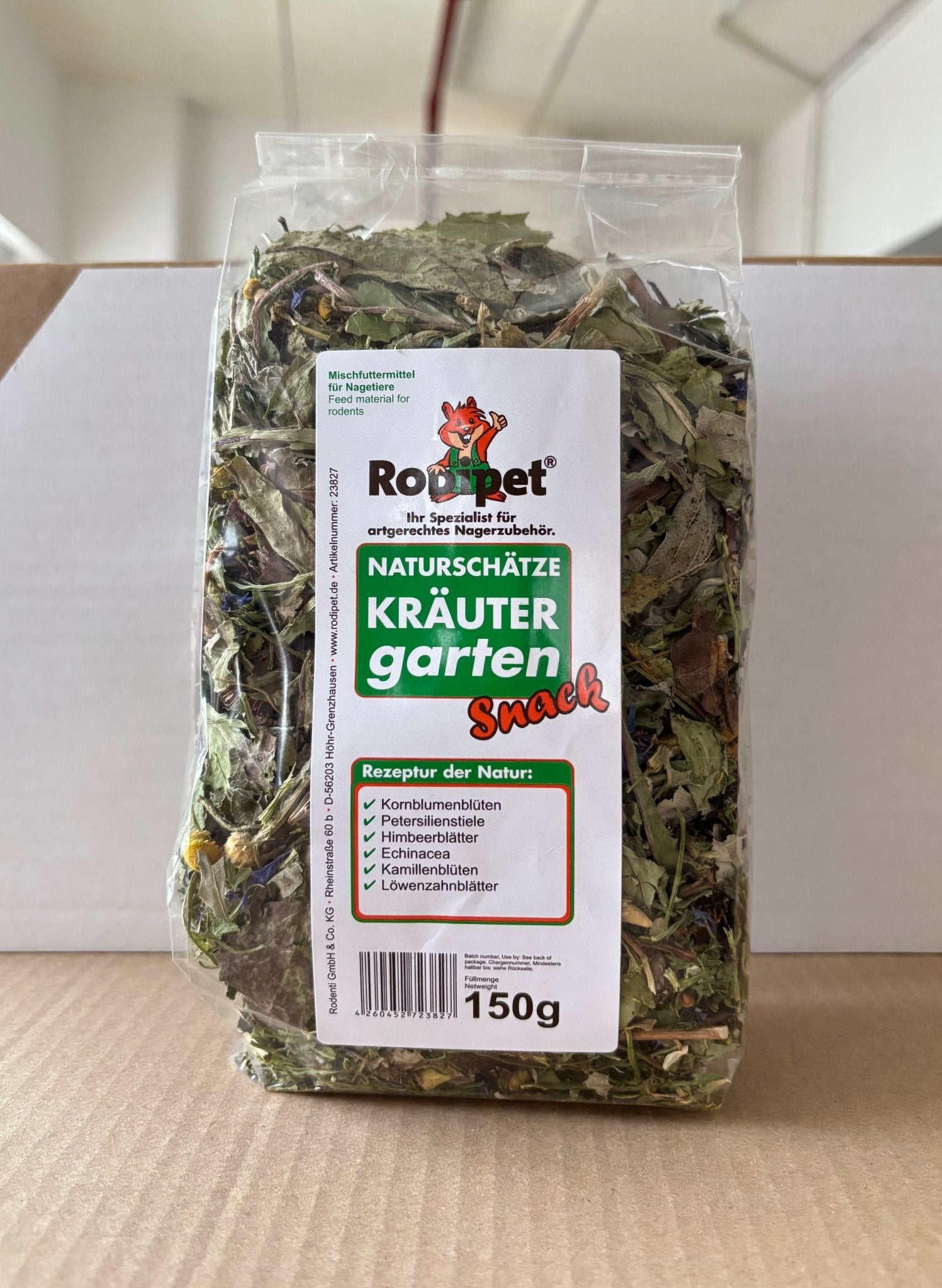 Rodipet®純天然有機寶藏混合藥草園 150G(可作花草墊料) - 肥肥寵物用品FatFatPetShop