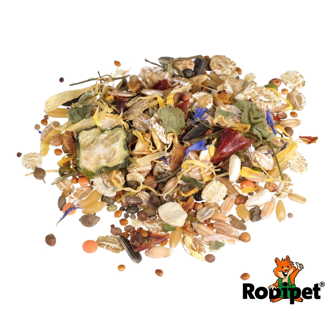 Rodipet® 頂級熊仔鼠過渡土豪糧食 “VARiETY”500G (倉鼠的萬物之宴) - FatFatPetShop 肥肥寵物用品 ψ(`∇´)ψ