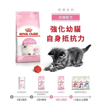 Royal Canin 皇家 幼貓乾糧 - 幼貓配方 Cat Kitten 2KG - 肥肥寵物用品FatFatPetShop