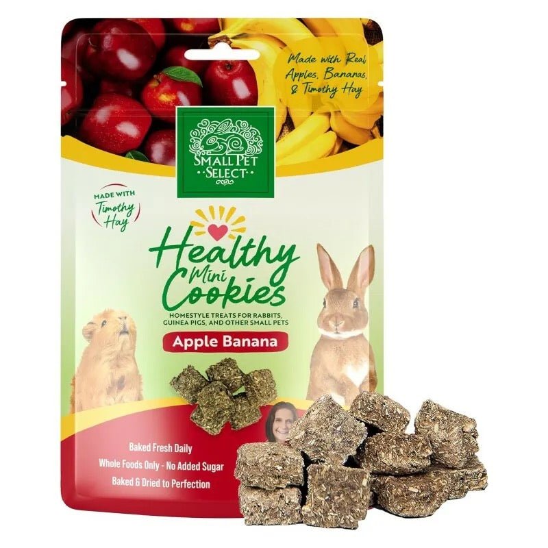 SPS 健康蘋果香蕉草餅磨牙小食 - 2oz - 肥肥寵物用品FatFatPetShop