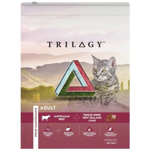 Trilogy 奇境 - 澳洲牛肉 + 紐西蘭羊肺凍乾無穀成貓糧 5KG - 肥肥寵物用品FatFatPetShop