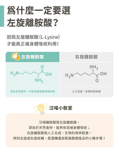 🇹🇼汪喵星球 100% PURE 純離胺酸 - FatFatPetShopHK