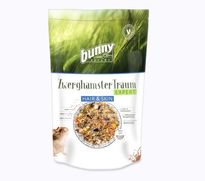 🇩🇪Bunny Nature 專業倉鼠美毛糧-500g - FatFatPetShopHK