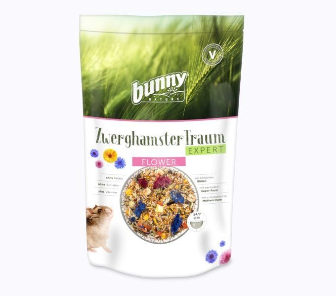 🇩🇪Bunny Nature 專業倉鼠花草糧-500g - FatFatPetShopHK