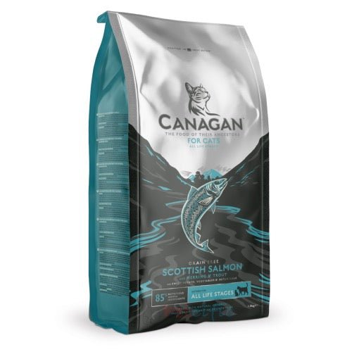 🇬🇧Canagan 原之選 無穀物全貓乾糧 - 蘇格蘭三文魚配方 1.5KG - FatFatPetShopHK