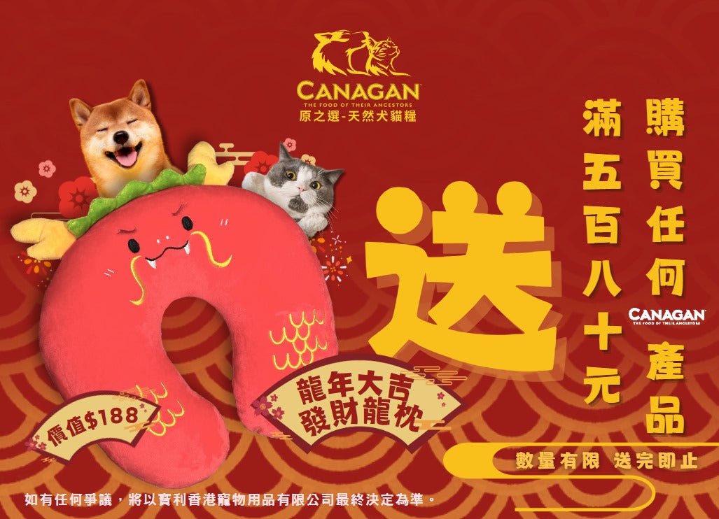 🇬🇧Canagan買滿$580之贈品 ( 請記得把產品加入購物車享有折扣 ) - FatFatPetShopHK