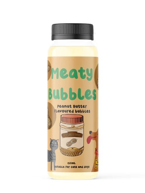 🇬🇧MEATY BUBBLE 花生奶油吹泡泡 150ML - FatFatPetShopHK