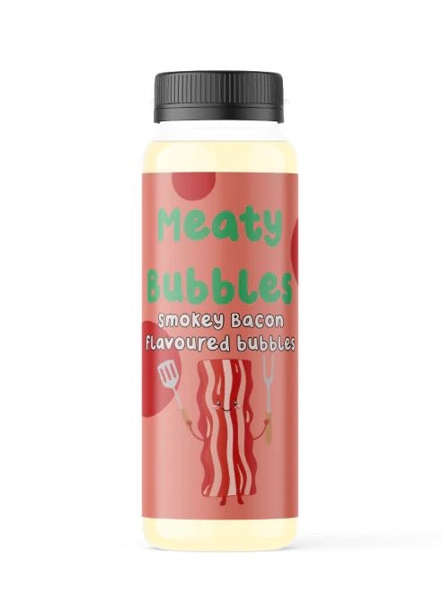 🇬🇧MEATY BUBBLE 煙燻培根吹泡泡 150ML - FatFatPetShopHK