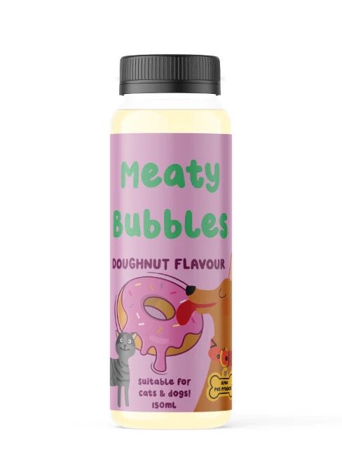 🇬🇧MEATY BUBBLES 甜甜圈吹泡泡 150ML - FatFatPetShopHK