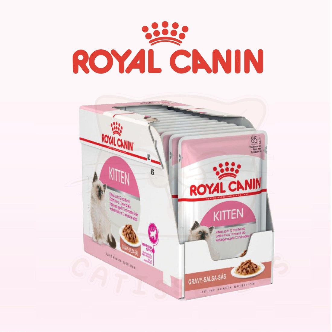 🇫🇷ROYAL CANIN 法國皇家 幼貓濕糧 - 幼貓 (肉汁) CAT KITTEN WET 85Gx12 - FatFatPetShopHK