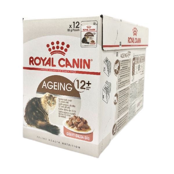 🇫🇷Royal Canin - FHN 老年貓12+營養主食濕糧 (肉汁) 85Gx12 - FatFatPetShopHK