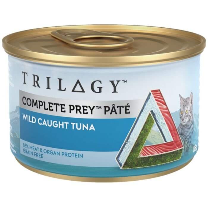 🇳🇿 TRILOGY 奇境 貓主食罐頭 - Complete Prey Pate 野生吞拿魚配方 85gx24 - FatFatPetShopHK